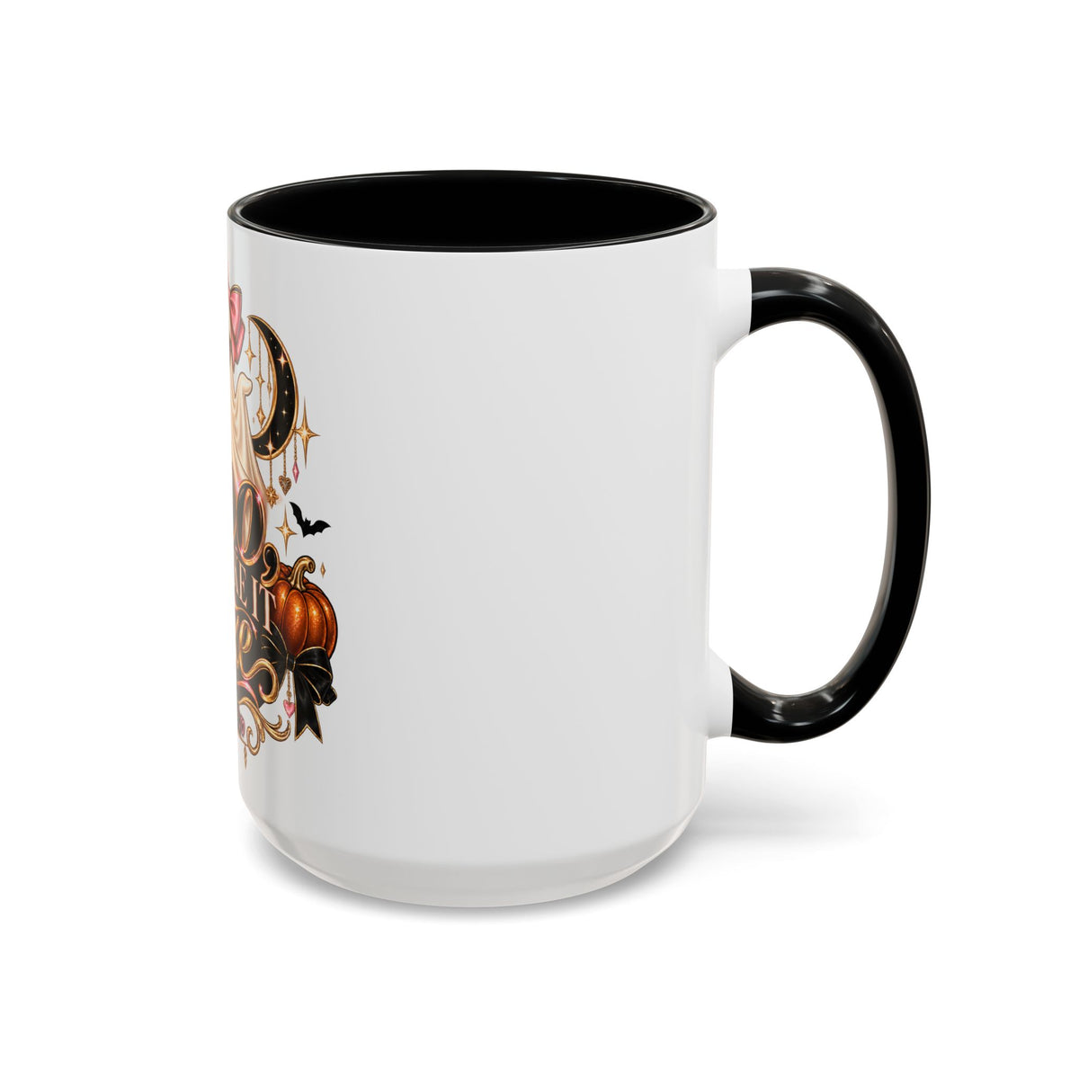 Halloween Coffee Mug — “Boo But Make It Luxe” Accent Ceramic Mug (11/15oz) product image
