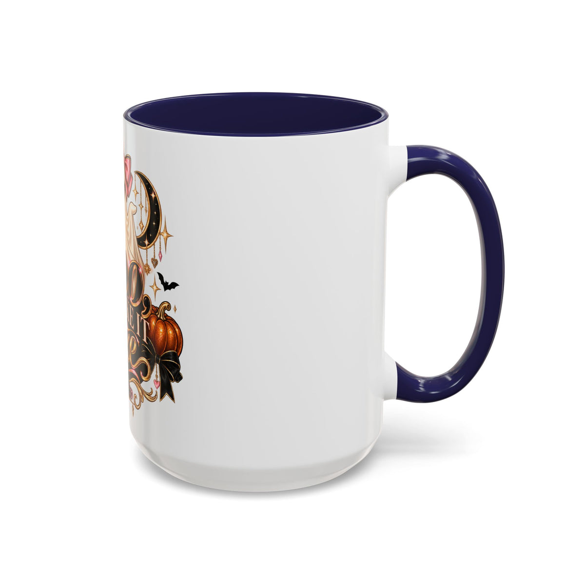 Halloween Coffee Mug — “Boo But Make It Luxe” Accent Ceramic Mug (11/15oz) product image