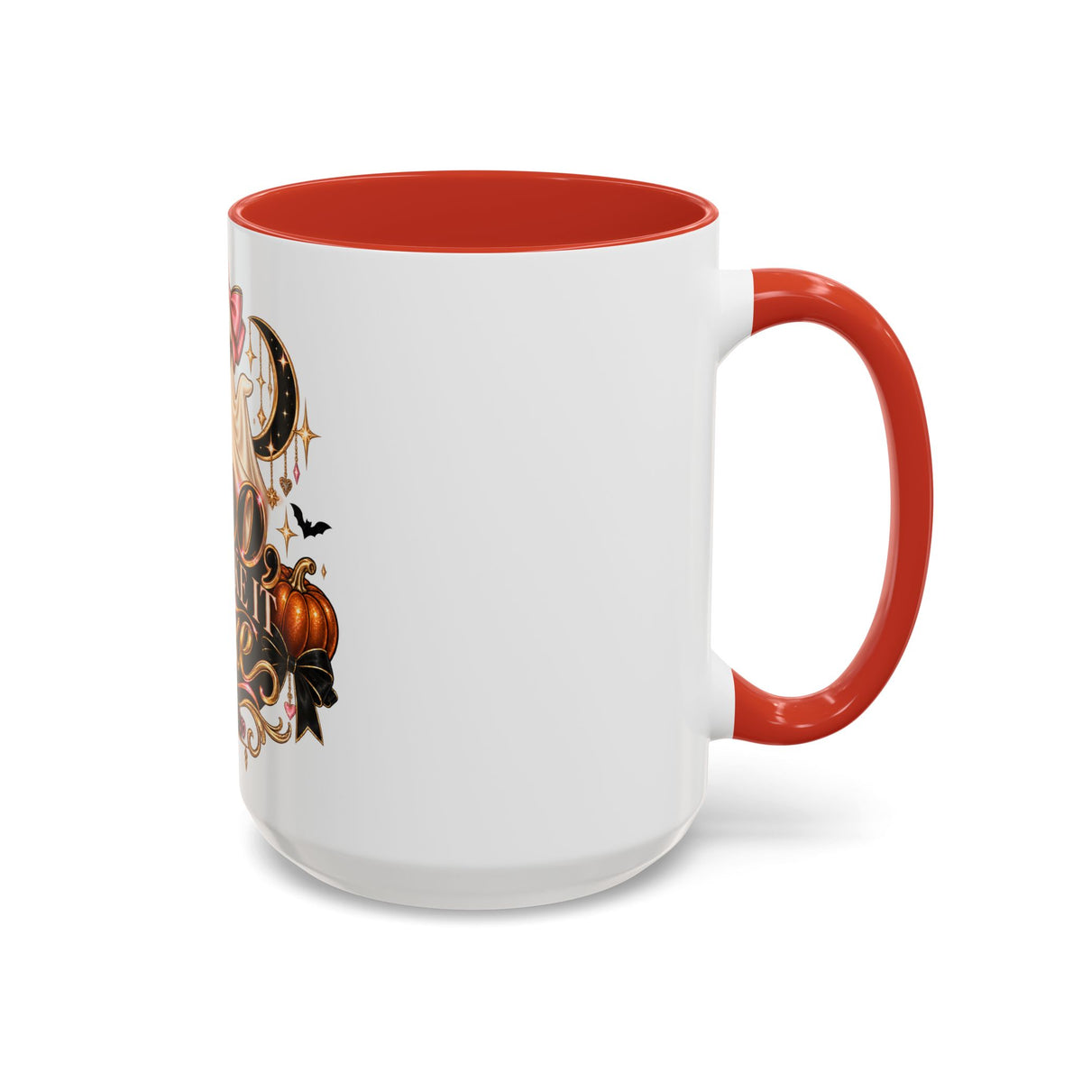 Halloween Coffee Mug — “Boo But Make It Luxe” Accent Ceramic Mug (11/15oz) product image