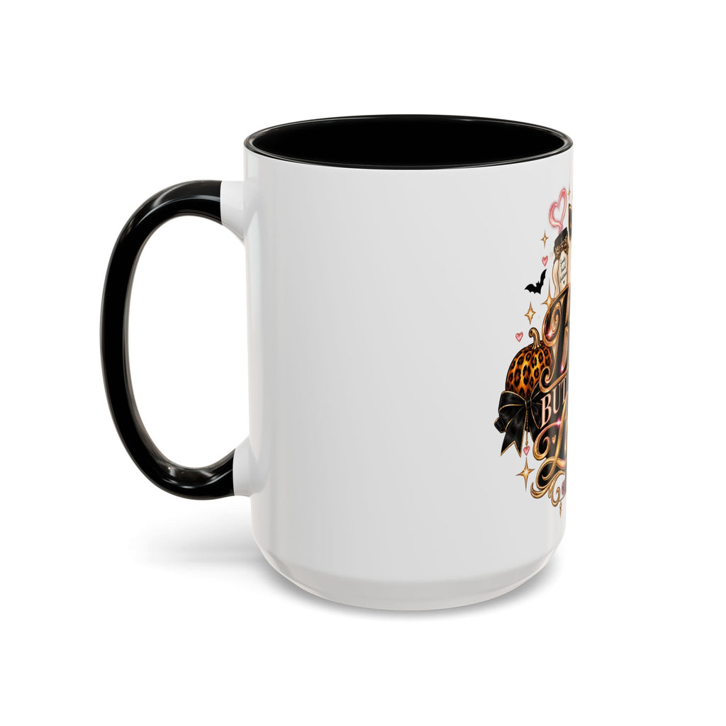 Halloween Coffee Mug — “Boo But Make It Luxe” Accent Ceramic Mug (11/15oz) product image