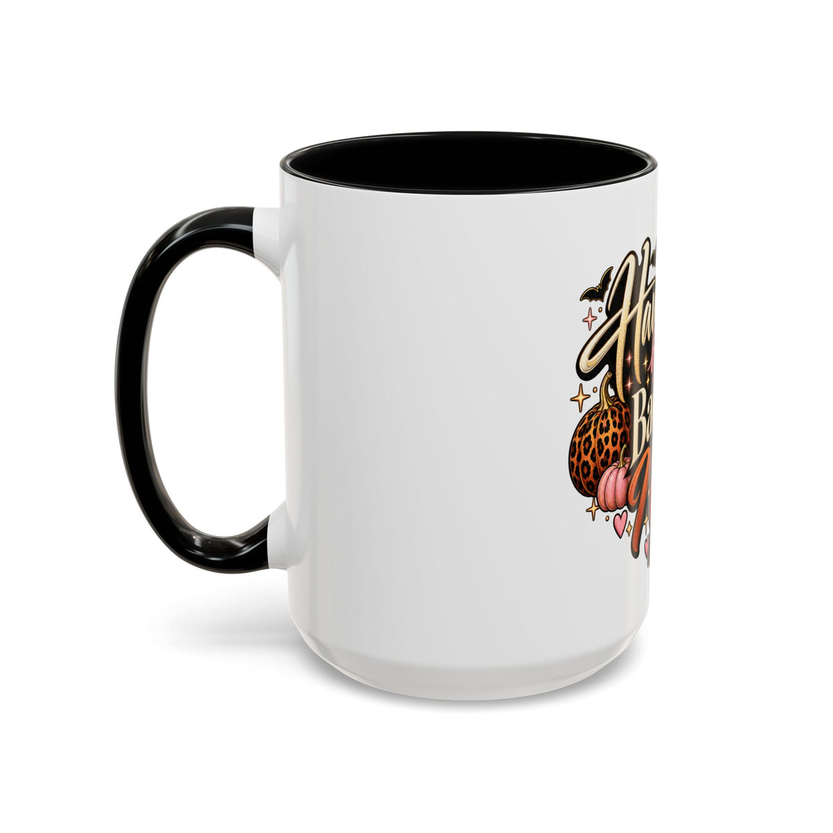Haunted by Bad Vibes Never Mug — Halloween Cute Skull & Moon Coffee Cup (11/15oz) product image