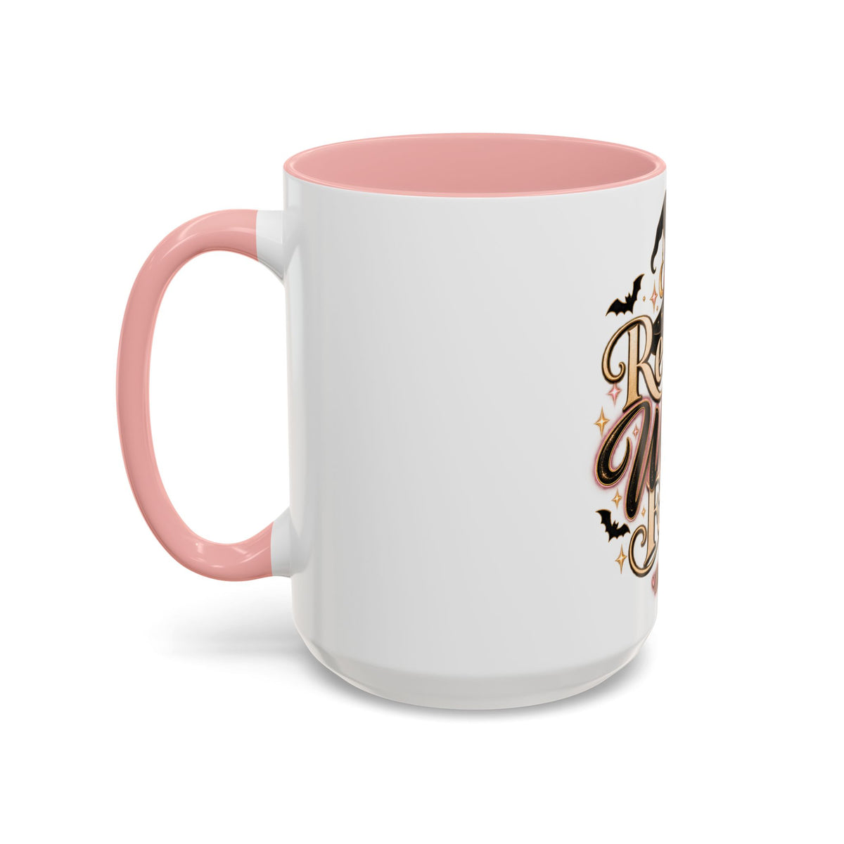 Resting Witch Face Accent Mug — Halloween Witch Coffee Cup (15oz) product image