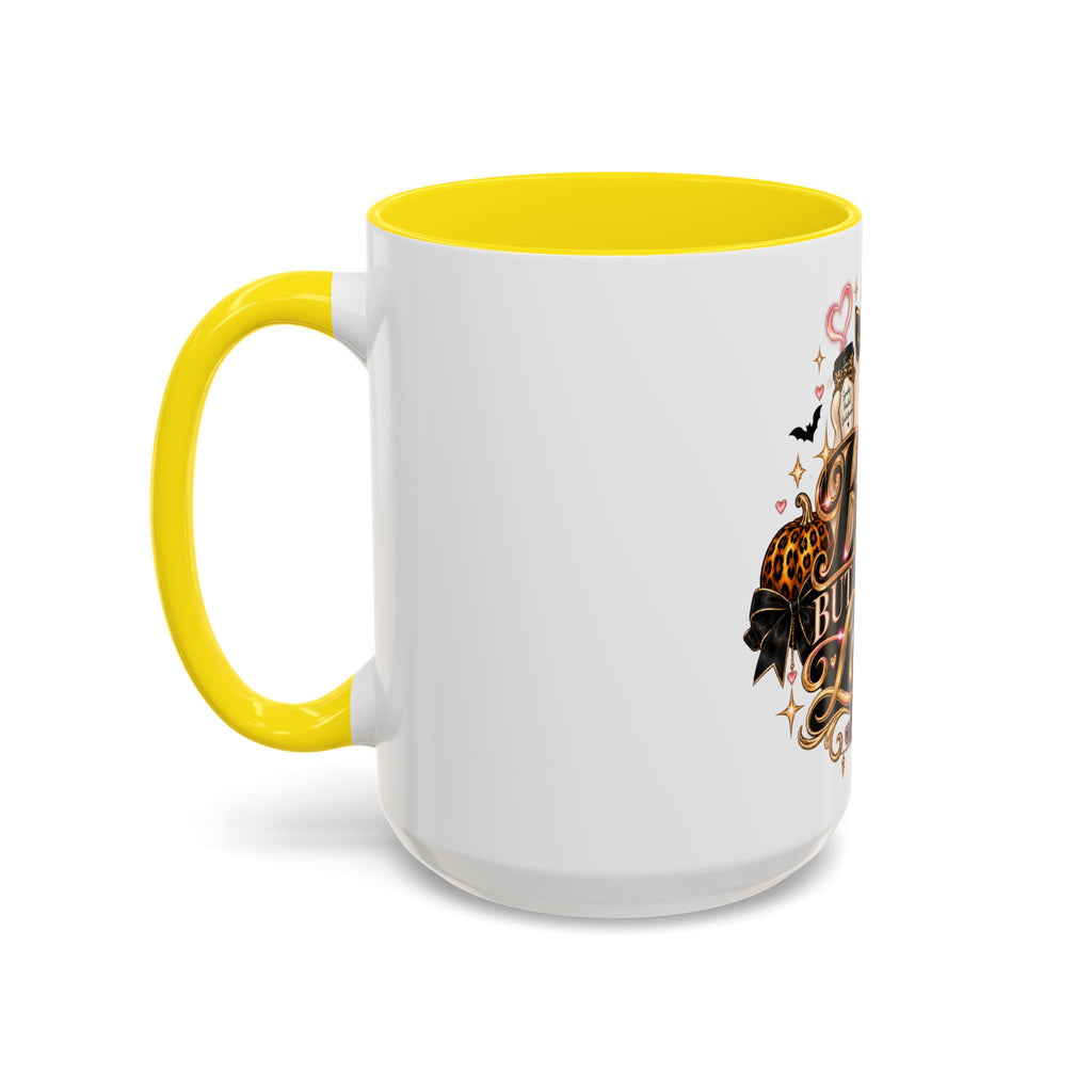 Halloween Coffee Mug — “Boo But Make It Luxe” Accent Ceramic Mug (11/15oz) product image