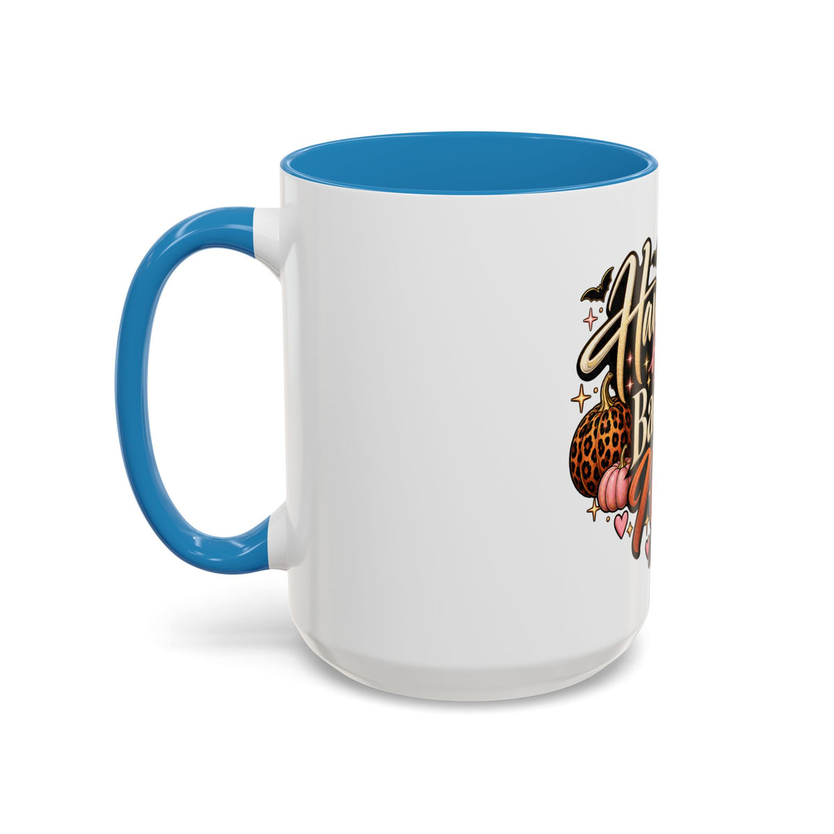 Haunted by Bad Vibes Never Mug — Halloween Cute Skull & Moon Coffee Cup (11/15oz) product image