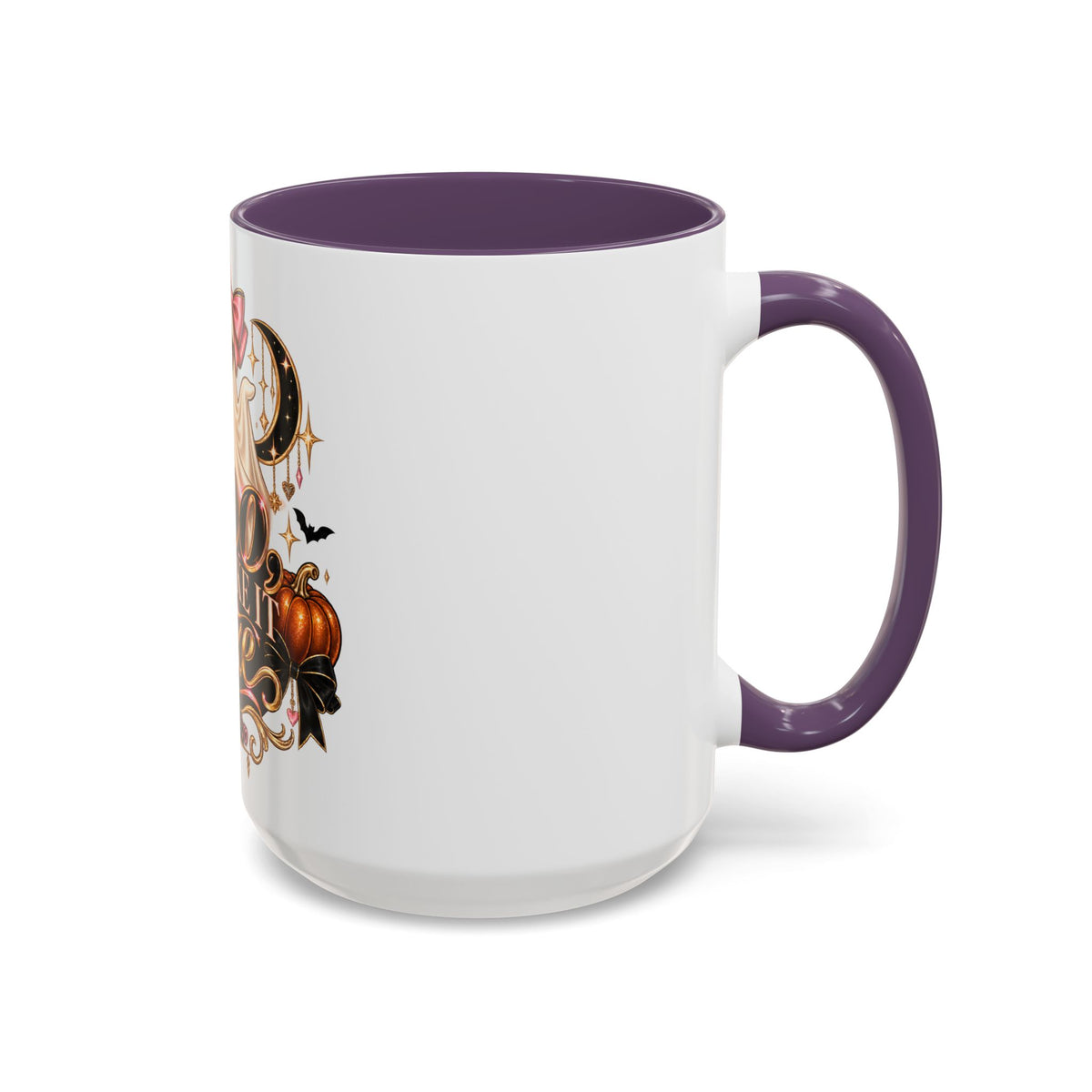 Halloween Coffee Mug — “Boo But Make It Luxe” Accent Ceramic Mug (11/15oz) product image