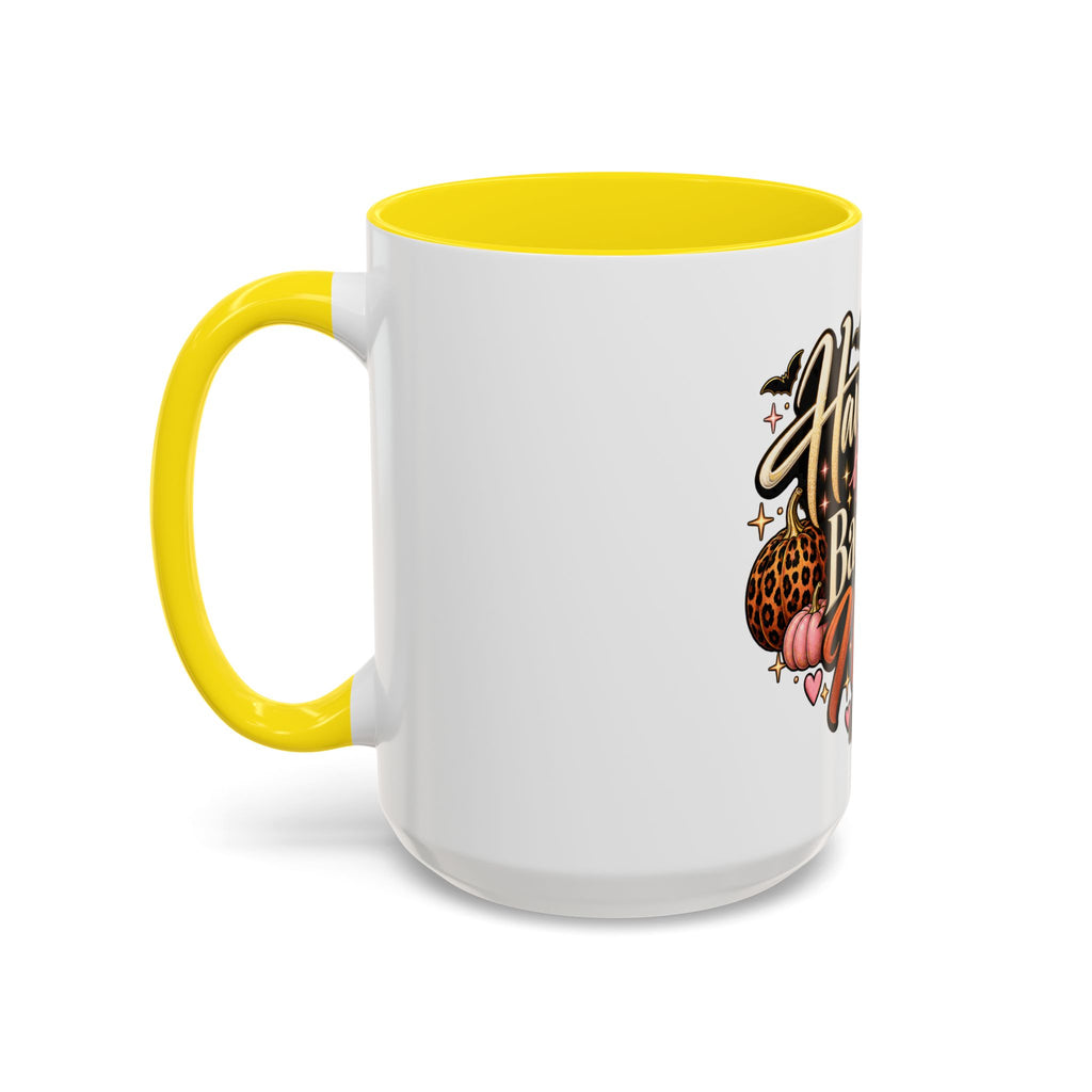 Haunted by Bad Vibes Never Mug — Halloween Cute Skull & Moon Coffee Cup (11/15oz) product image