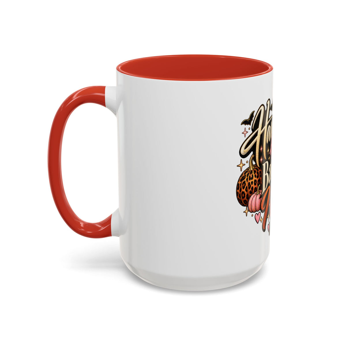 Haunted by Bad Vibes Never Mug — Halloween Cute Skull & Moon Coffee Cup (11/15oz) product image