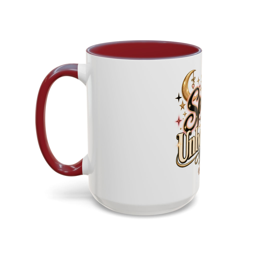 Spooky But Unbothered Coffee Mug — Halloween Ghost Accent Mug (11/15oz) product image