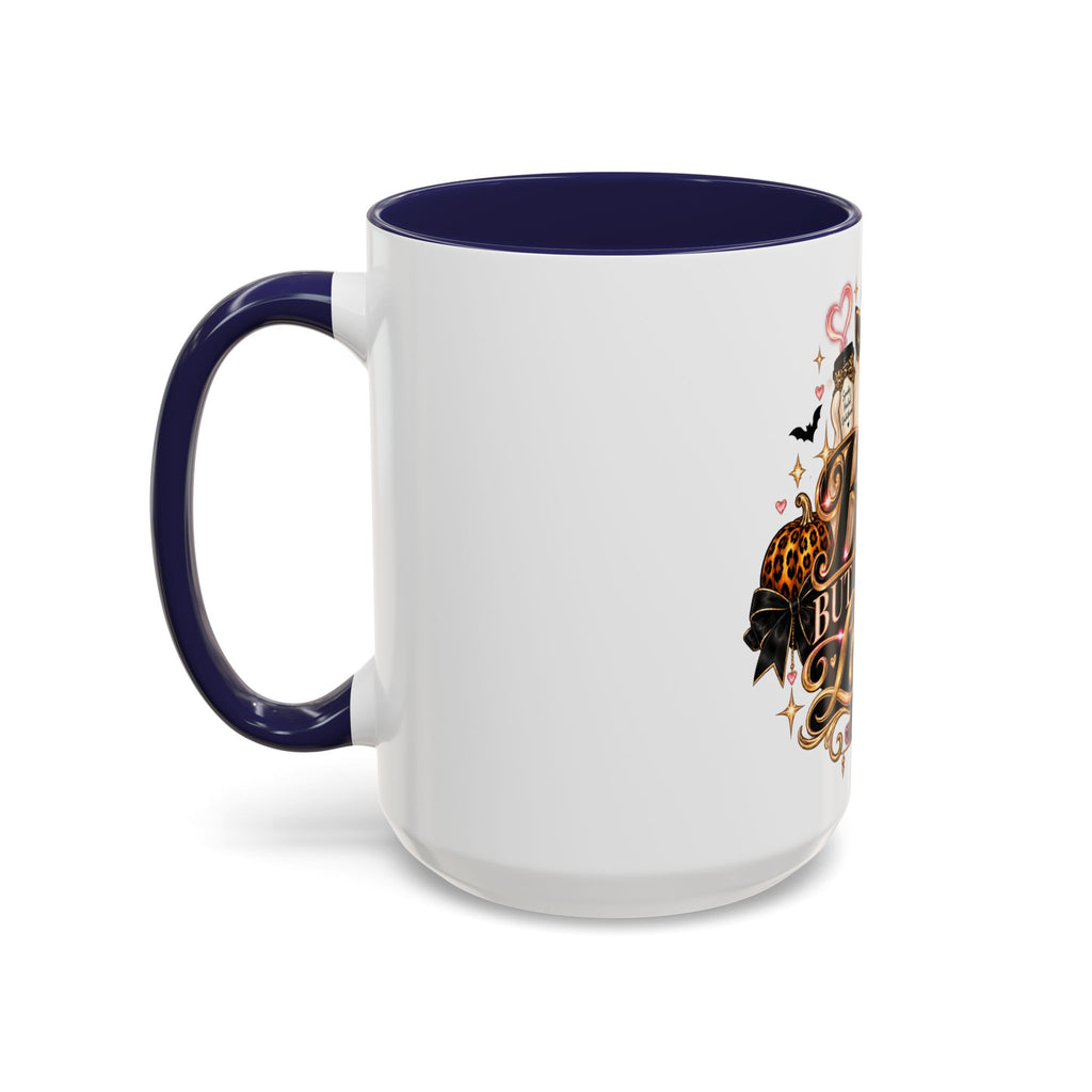 Halloween Coffee Mug — “Boo But Make It Luxe” Accent Ceramic Mug (11/15oz) product image