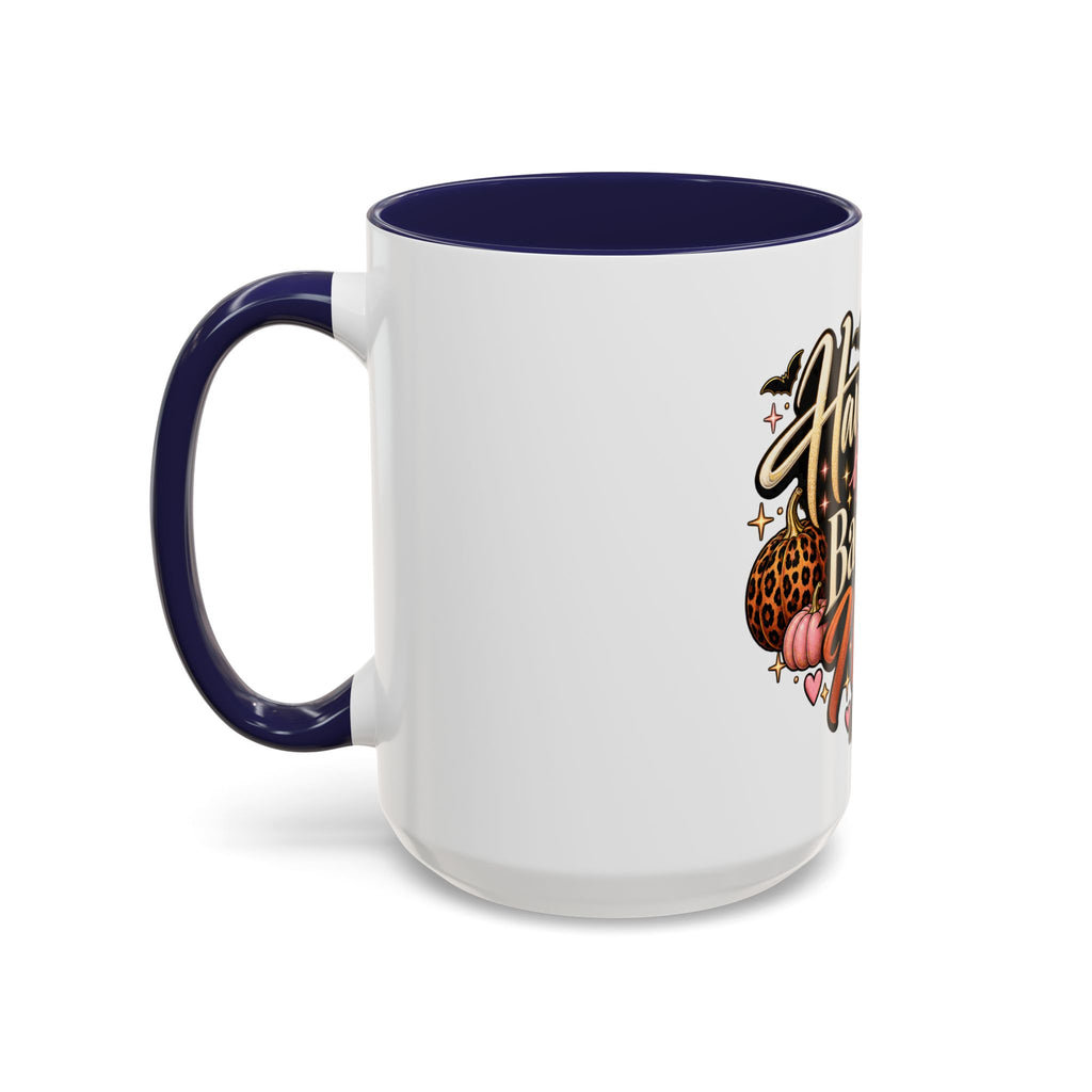 Haunted by Bad Vibes Never Mug — Halloween Cute Skull & Moon Coffee Cup (11/15oz) product image