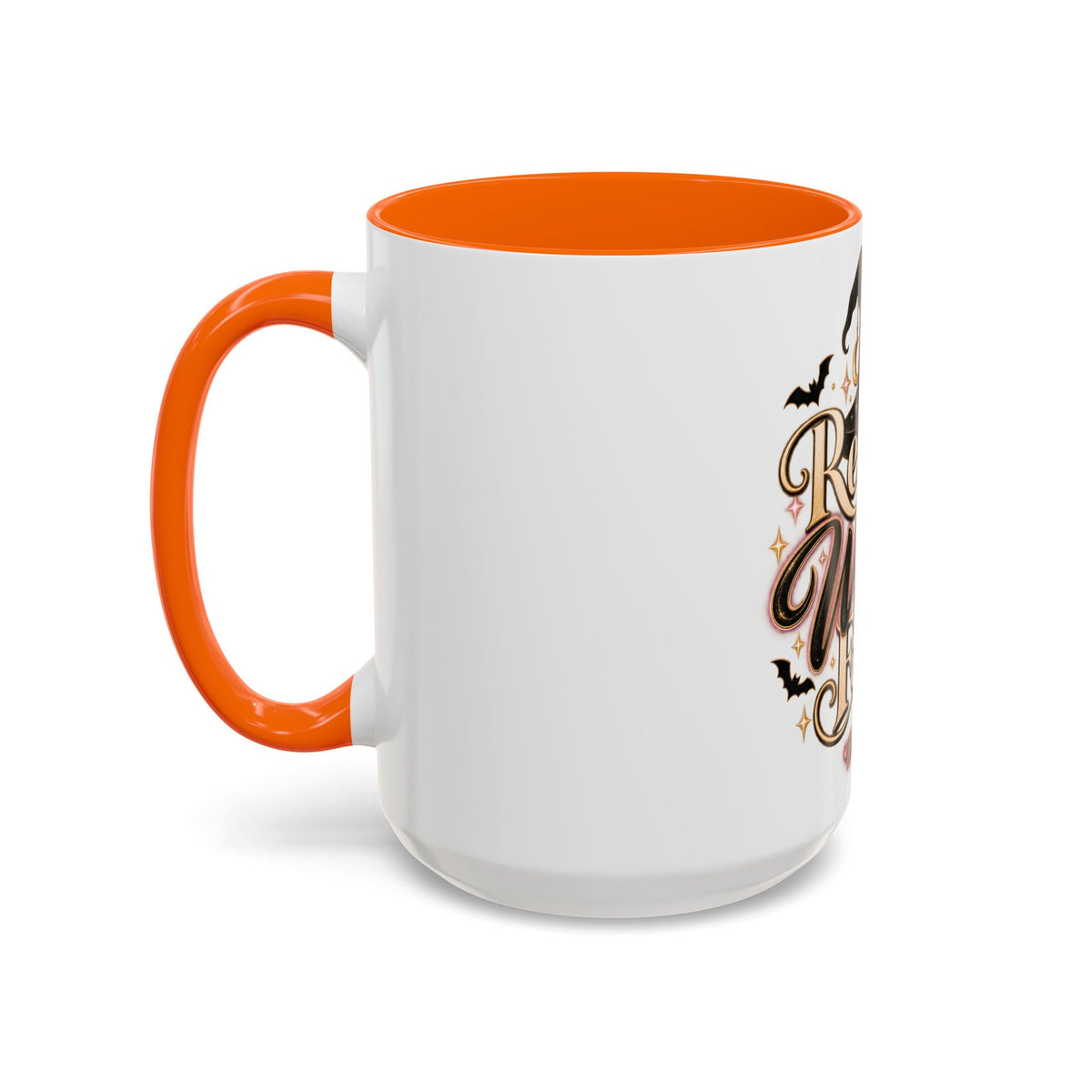 Resting Witch Face Accent Mug — Halloween Witch Coffee Cup (15oz) product image