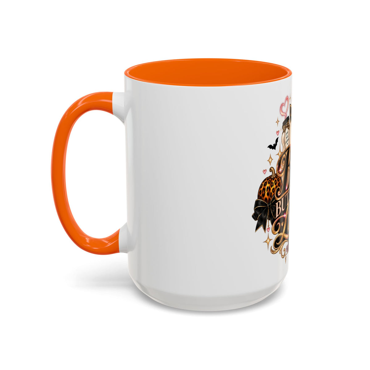 Halloween Coffee Mug — “Boo But Make It Luxe” Accent Ceramic Mug (11/15oz) product image