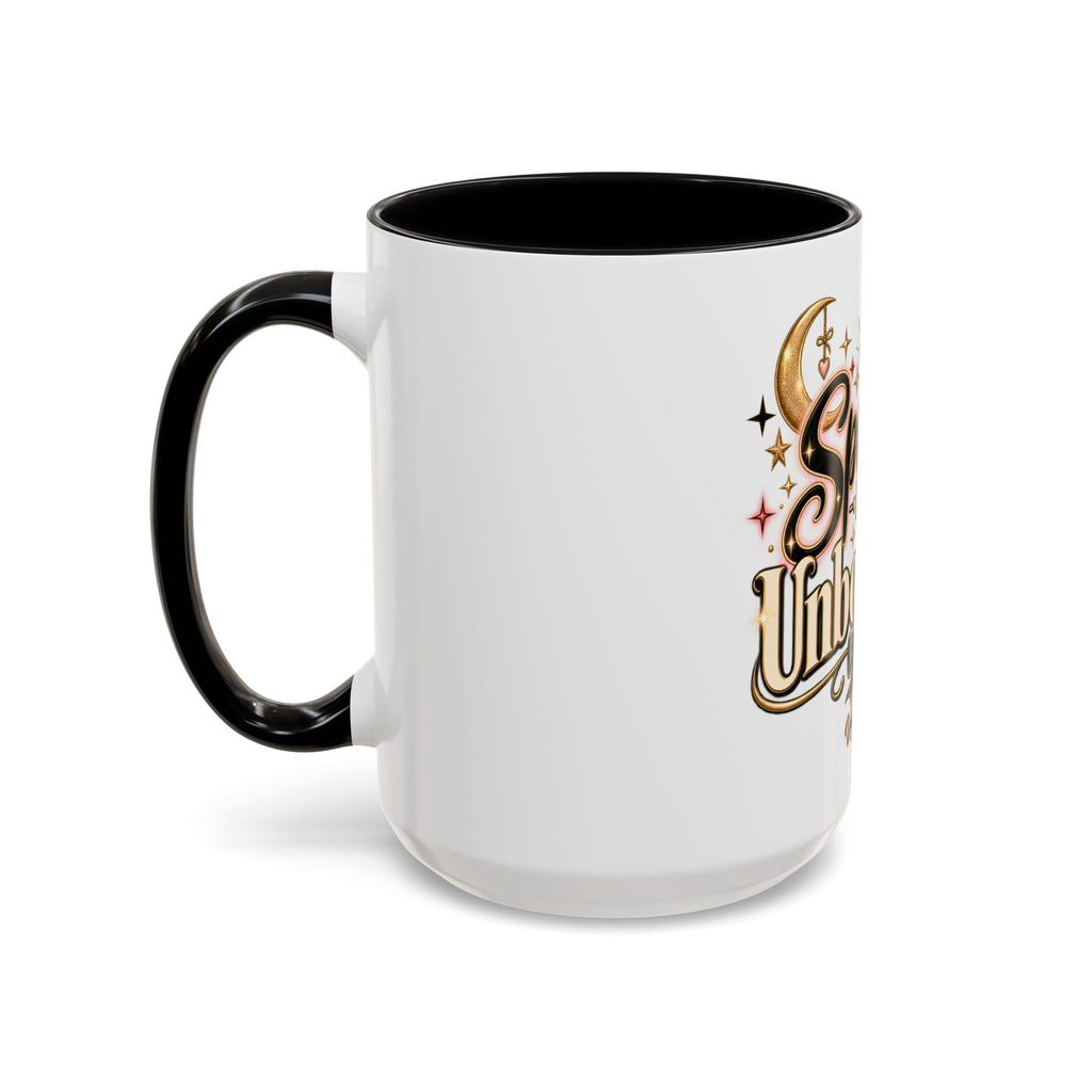 Spooky But Unbothered Coffee Mug — Halloween Ghost Accent Mug (11/15oz) product image