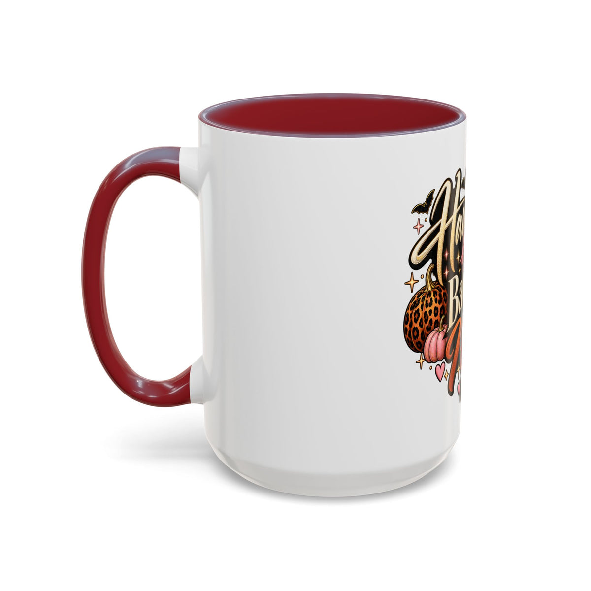 Haunted by Bad Vibes Never Mug — Halloween Cute Skull & Moon Coffee Cup (11/15oz) product image