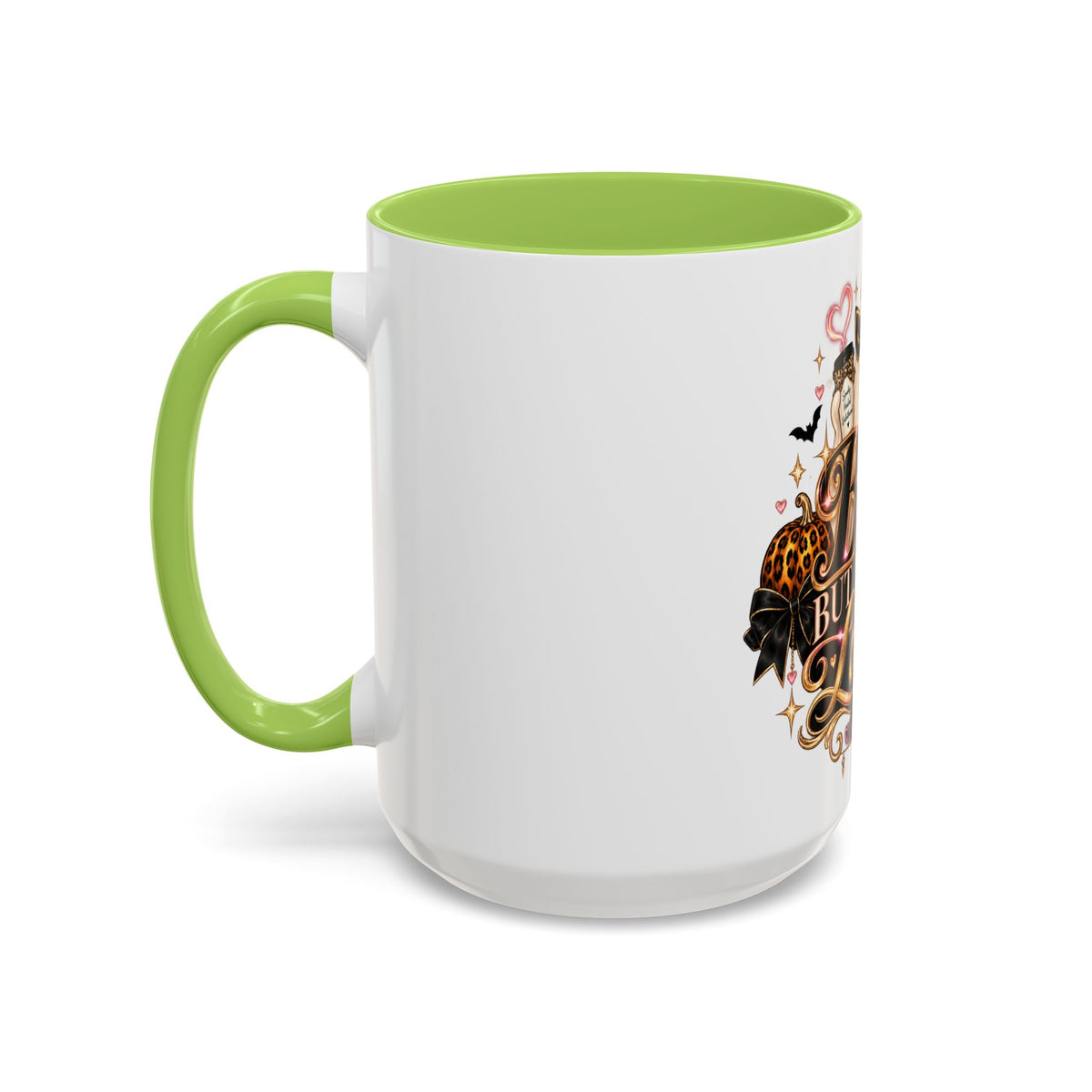 Halloween Coffee Mug — “Boo But Make It Luxe” Accent Ceramic Mug (11/15oz) product image