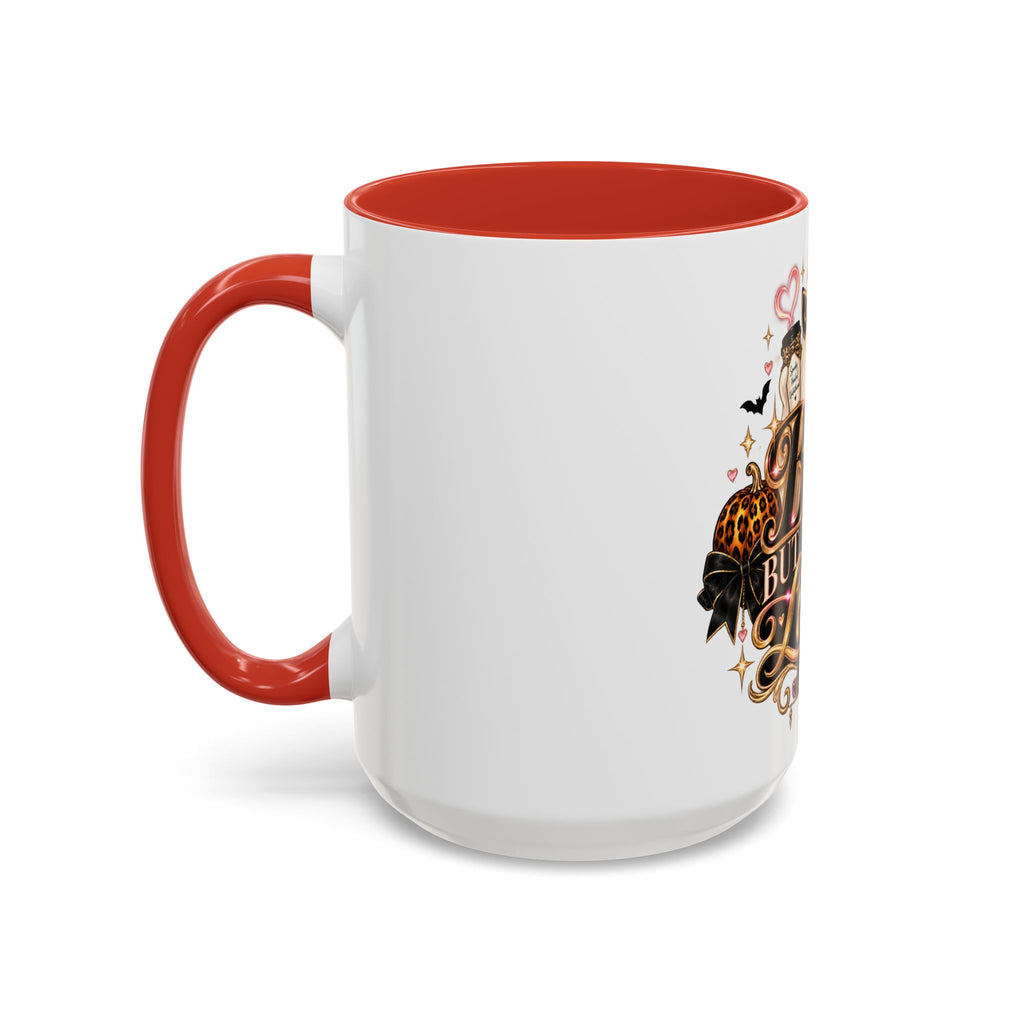 Halloween Coffee Mug — “Boo But Make It Luxe” Accent Ceramic Mug (11/15oz) product image