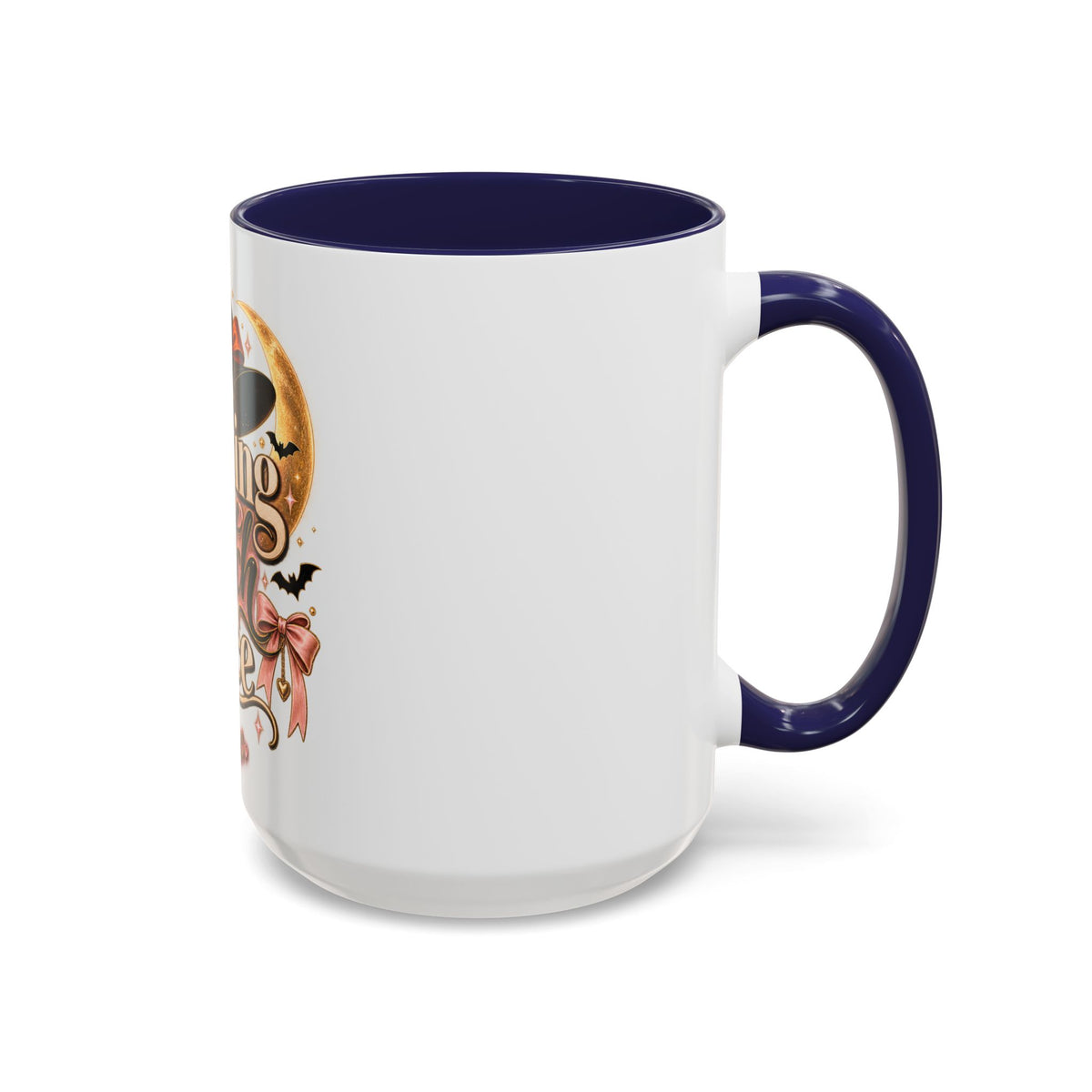 Resting Witch Face Accent Mug — Halloween Witch Coffee Cup (15oz) product image