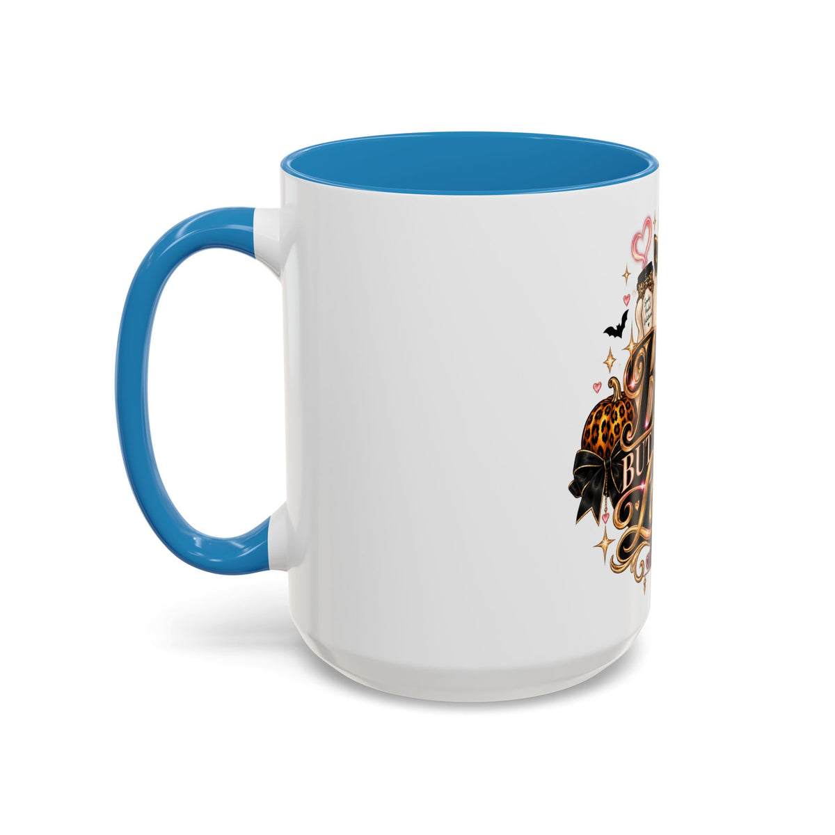 Halloween Coffee Mug — “Boo But Make It Luxe” Accent Ceramic Mug (11/15oz) product image