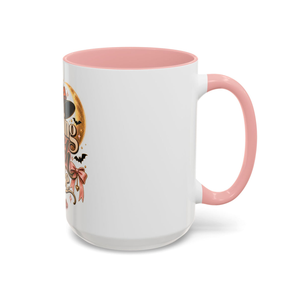 Resting Witch Face Accent Mug — Halloween Witch Coffee Cup (15oz) product image