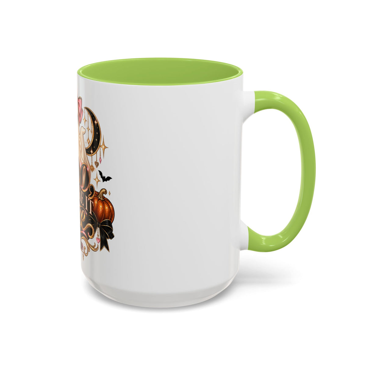 Halloween Coffee Mug — “Boo But Make It Luxe” Accent Ceramic Mug (11/15oz) product image