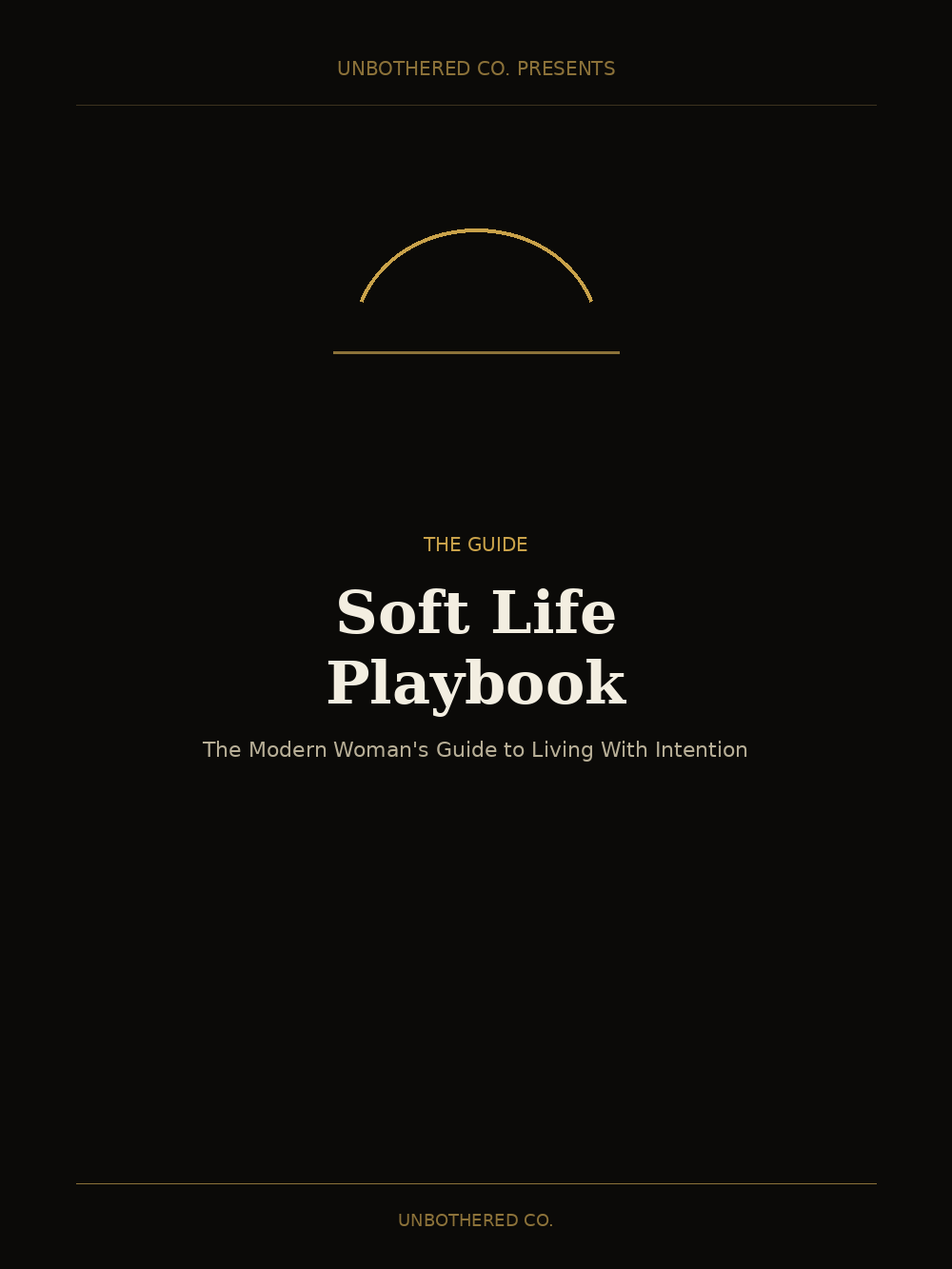 Soft Life Playbook: A Guide to Living With Intention product image